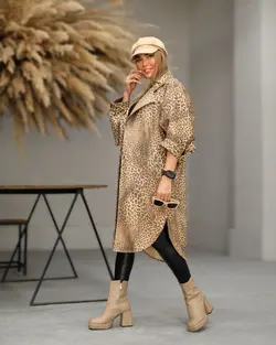 پالتو بلند زمستانه شیک