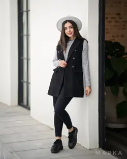 مدل وست مخمل پاییزه