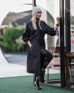 بارانی بلندفری سایز پاییزه