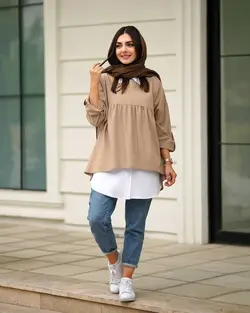 مانتوشومیزی دورنگ و دولایه