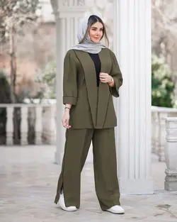 مانتو شلوار بگ مد1401