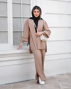 مانتو شلوار بگ مد1401