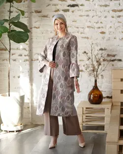 مانتو مجلسی 1401 ژاکارد