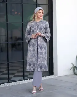 مانتو مجلسی 1401 ژاکارد