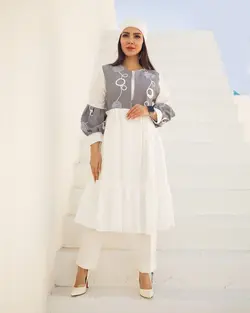 مانتو رنگی عید 1401