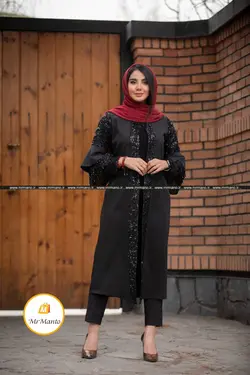 مدل مانتو مجلسی کرپ مازراتی