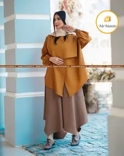 مدل مانتو بهاره دو تیکه داکرون