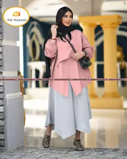 مدل مانتو بهاره دو تیکه داکرون