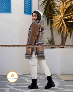 پالتو زمستانه فوتر پشمی مدل ماریسا