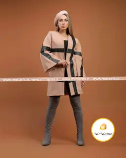 پالتو زمستانه فوتر پشمی مدل پروا