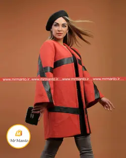 پالتو زمستانه فوتر پشمی مدل پروا