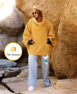 پالتو پاییزه مدل تدی