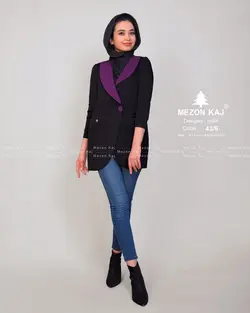 مدل مانتو کتی کرپ مازراتی مزون کاج