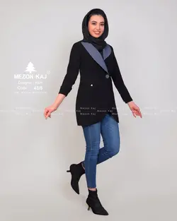 مدل مانتو کتی کرپ مازراتی مزون کاج