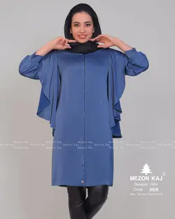 مدل مانتو آلما آستین دو تیکه مزون کاج