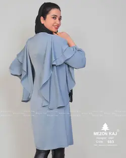 مدل مانتو آلما آستین دو تیکه مزون کاج