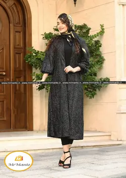 مانتو عیدانه لمه بلند