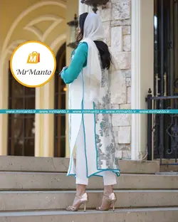 مانتو بهار مدل ارغوان ابروبادی ست