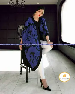 مانتو عیدانه 1400 مدل پارنا یاخما و ابربادی