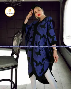 مانتو عیدانه 1400 مدل پارنا یاخما و ابربادی