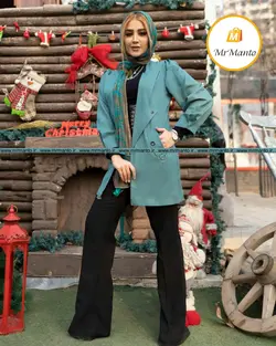 مدل مانتو عید 1400 کرپ دالقیچ