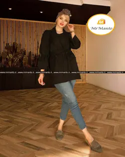 مانتو عید نوروز نیهان کتان کریستال