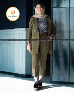 مدل مانتو عید کت شلوار مازراتی