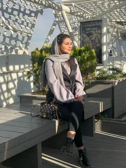 مدل مانتو عید 1400 سارافون باشومیزرویا