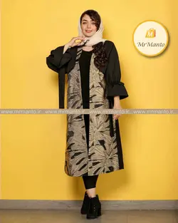 مانتو 1400 مدل کرپ و یاخما