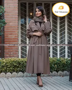 مانتو بهاره 1400 بلند کرپ