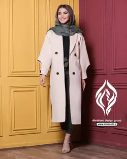 مانتو بهاره با جنس پارچه مازراتی