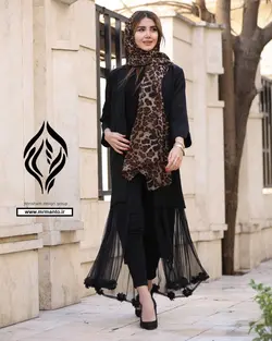 مدل مانتو عید 99 با جنس پارچه مازراتی