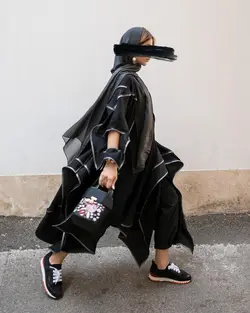 مانتو پانچ نوار دوزی مجلسی