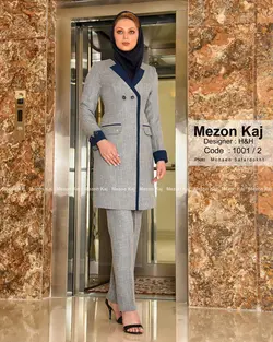 مانتو اداری فاستونی بزیاق ترک مزون کاج