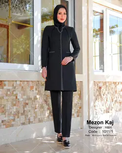 مانتو اداری فاستونی مزون کاج