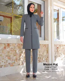 مانتو اداری فاستونی مزون کاج