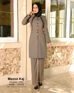 مدل مانتو اداری ساده مزون کاج