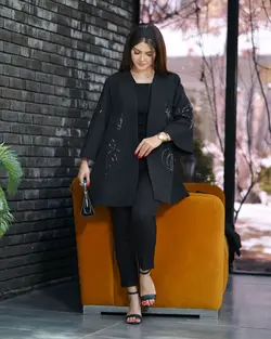 مانتومشکی پولک دوزی شیک