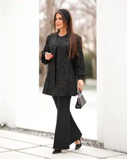 مانتو عیدانه 1402 مدل کوتاه