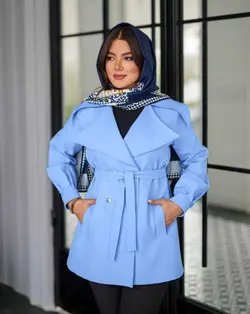 مانتو کتی 4دکمه بهاره