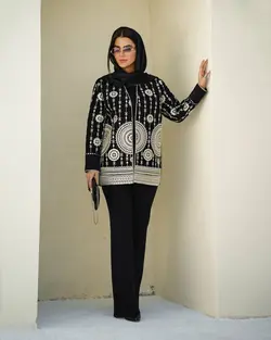 مانتو کتان جذاب