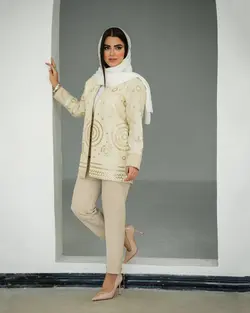 مانتو کتان جذاب