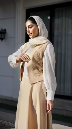 مانتو دامن مدل بامیکا