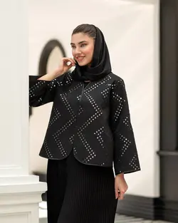 مانتو دامن شیک مجلسی