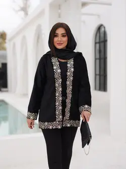 کت خاص گلدوزی