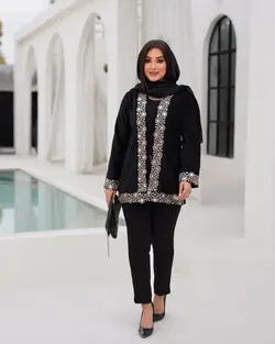 کت خاص گلدوزی