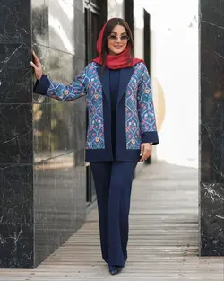 مانتو شلوار شیک عید