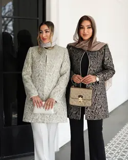 ✨مدل:کت ژاکارد طرح گل✨