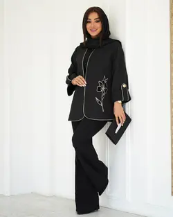 مدل کت مزونی طرح گل