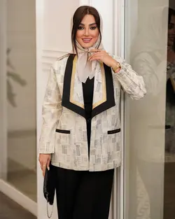 کت ژاکارد با شلوار 1404